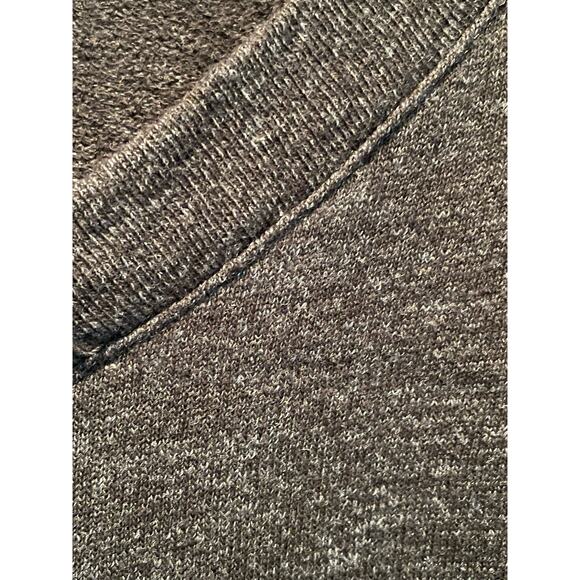 James Perse Drop Shoulder Cotton Blend Long Sleeve V-neck Knit Top - Picture 5 of 9